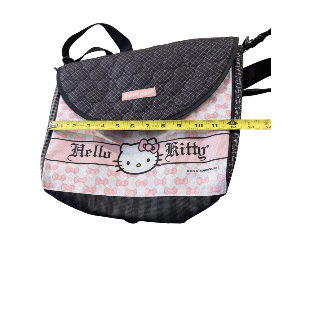 Tupperware Hello Kitty‎ Insulated Lunch Bag Pink Black Sanrio 2013